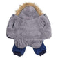 Winter Warm Dick Für Große Kleine Hund Haustier Kleidung Gepolsterter Kapuzenanzug Hosen Bekleidung XS-5XL Heiß Neuankömmling Kostenloser Versand