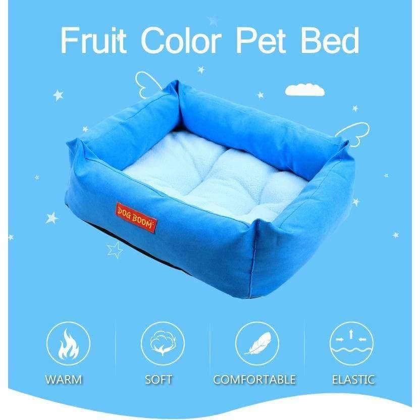 DOG BOOM Fruchtfarbe Haustier Katze und Hund Bett Aktion 5 Farben Hundehütte GRÖSSE M,L