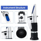 Refractometer All Types Brix Alcohol Salinity Portable Refractometer Wine Beer Sugar Fruit Vegetable Juice with ATC 40% Discount
