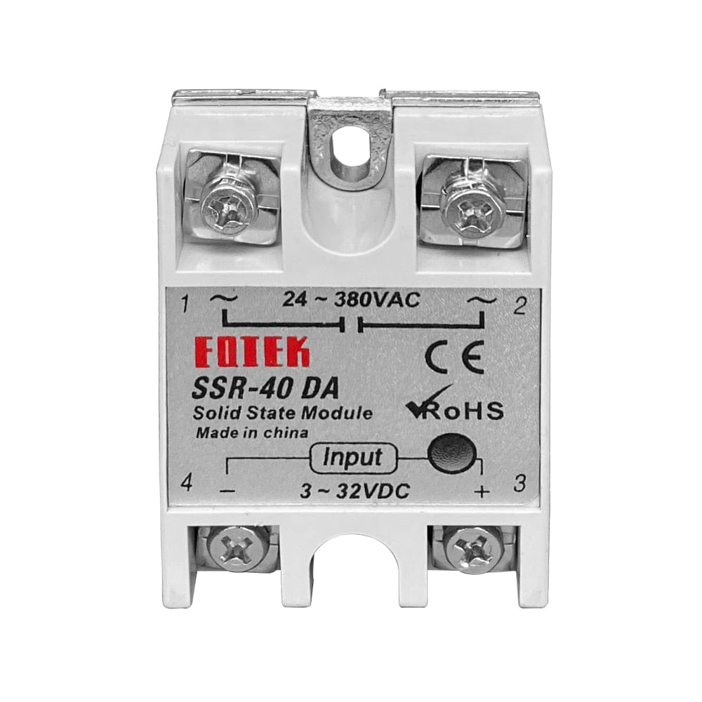 REX-C100 Digital PID Temperature Controller Thermostat SSR Output + Max. 40A SSR Relay + K Thermocouple Probe High Quality