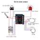 REX-C100 Digital PID Temperature Controller Thermostat SSR Output + Max. 40A SSR Relay + K Thermocouple Probe High Quality