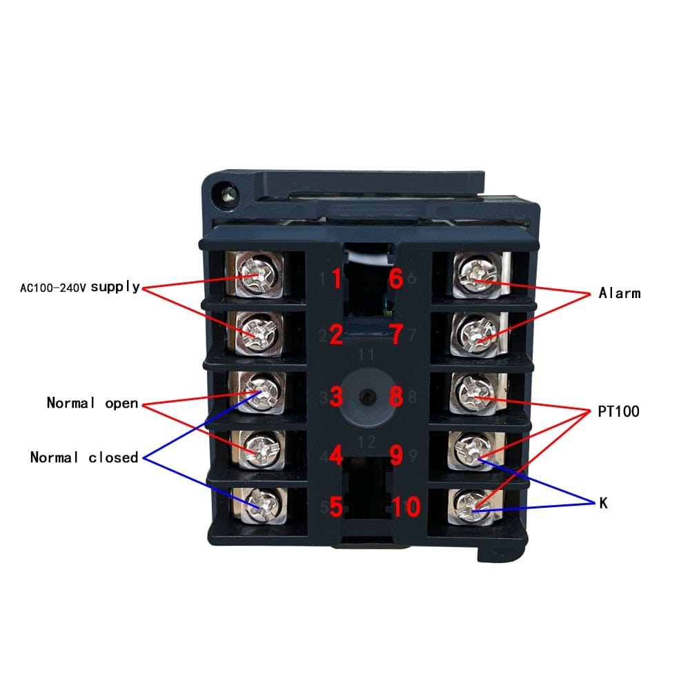 REX-C100 Digital PID Temperature Controller Thermostat SSR Output + Max. 40A SSR Relay + K Thermocouple Probe High Quality