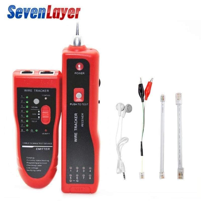 RJ11 RJ45 Cat5 Cat6 Phone Wire Tracker Tracer Toner Ethernet LAN Network Cable Tester Detector Line Finder JW-360