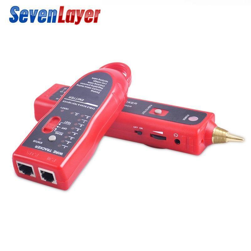 RJ11 RJ45 Cat5 Cat6 Phone Wire Tracker Tracer Toner Ethernet LAN Network Cable Tester Detector Line Finder JW-360