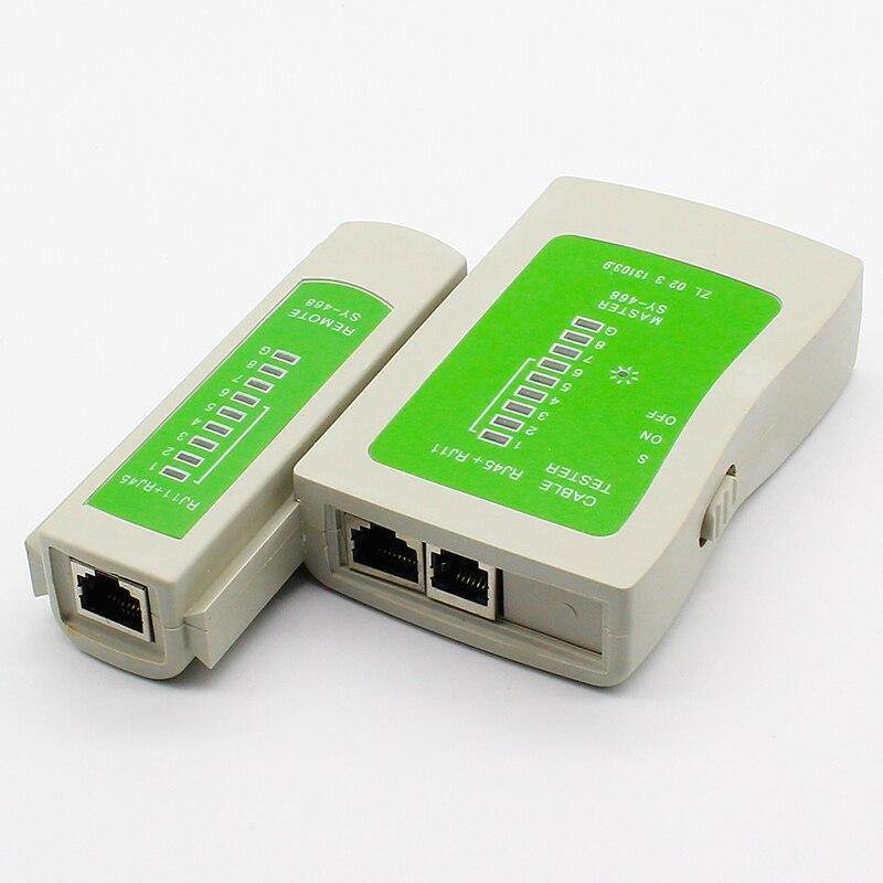RJ45 RJ11 Cat5 Cat6 LAN Kabel Tester Handheld Netzwerk Kabel Tester Draht Telefonleitung Detektor Tracker Werkzeugset