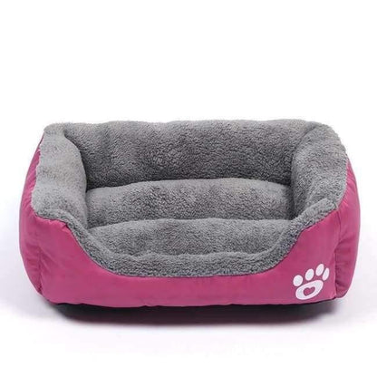 Weiches PP Baumwolle Haustier Hundebett Winter Warm Gepolstertes Welpen Katzensofa Bett Kissen Wasserdicht Katze Hund Haustier Matte Haus