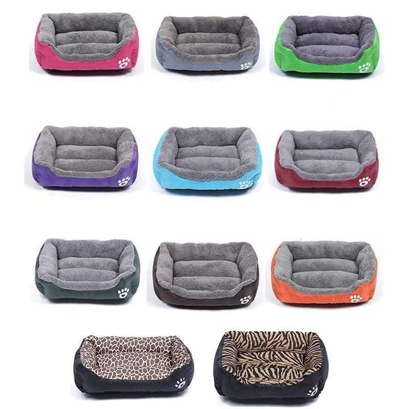 Weiches PP Baumwolle Haustier Hundebett Winter Warm Gepolstertes Welpen Katzensofa Bett Kissen Wasserdicht Katze Hund Haustier Matte Haus