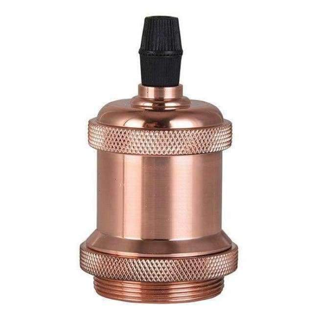 2018 Beste Qualität E27 Antik Retro Lampenfassung Lichtbasen Pendel Glühbirnenadapter Beleuchtung Socket Deckenlicht 5 Farben zur Auswahl