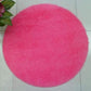 Fluffy Dicke Samt Runde Teppich 40-80cm Rutschfeste Toilette Bodenmatte Schlafzimmer Küche Fußmatte Teppich Für Wohnzimmer Yoga Matte