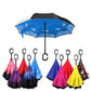 Reversed Umbrella Double Layer Inverted Multifunction Windproof Rain Hand Men's Umbrellas For Adults Long Umbrellas