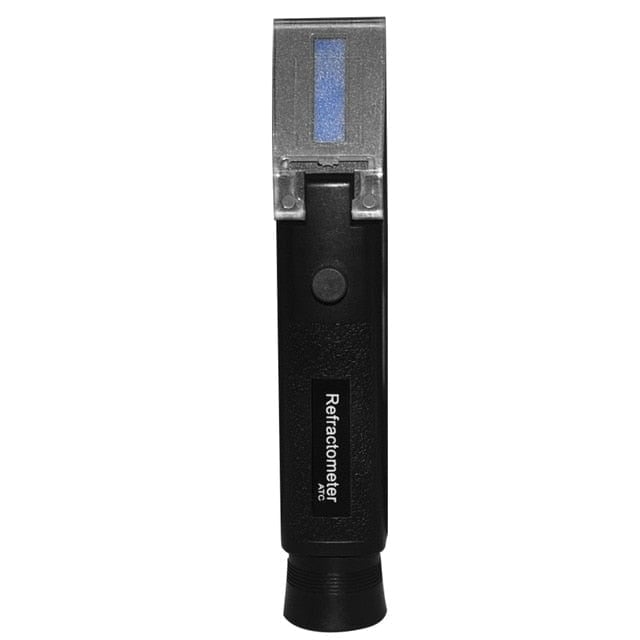 Refractometer All Types Brix Alcohol Salinity Portable Refractometer Wine Beer Sugar Fruit Vegetable Juice with ATC 40% Discount