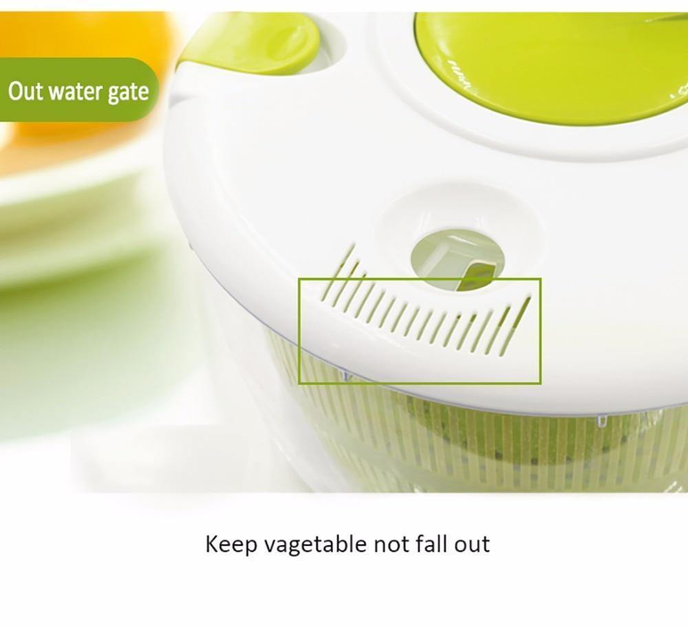 Salatwerkzeuge Schüssel Jumbo Salatspinner Küchenwerkzeuge Küchenaccessoires Trockner für Gemüse und Obst Mixer Gadgets