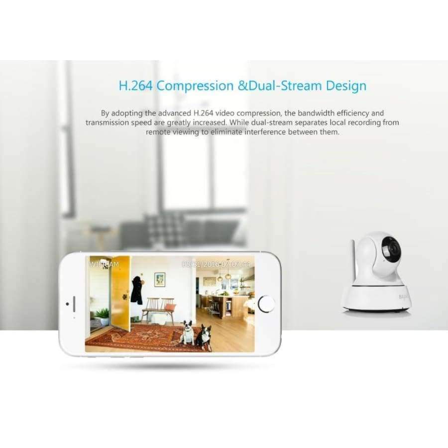 SANNCE Wifi IP Camera HD 720P Wireless 1MP Smart CCTV Security Camera P2P Network Baby Monitor Home Protection Mobile Remote Camera