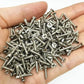 100 Stück/Pack M2 M2.5 M3 Stahl Mini Mikro Klein Phillips Flachkopf Kreuz Rund Pfanne Kopf Selbstschneidende Schrauben Holz Möbel Schrauben