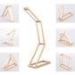 Faltbare Buchlampe Wiederaufladbare LED Schreibtischlampe Tragbar Dimmbar Studientisch Bett Lesen Aluminiumlegierung Touch-Sensor Rollover