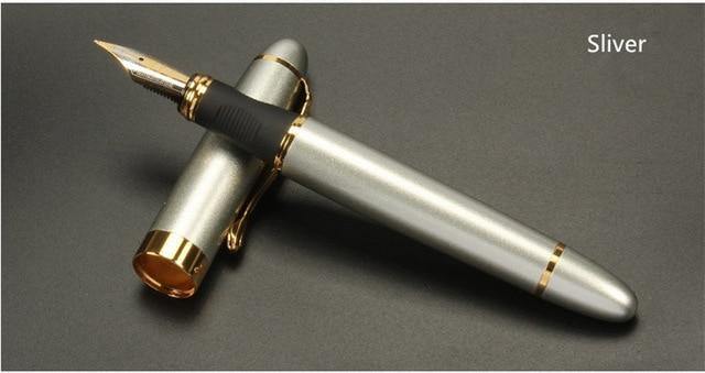 Füllfederhalter Vollmetall Goldener Clip Luxusfedern Jinhao 450 Schreibwaren Büro
