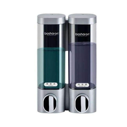 Liquid soap dispenser wall mount 300ml plastic shampoo shower gel dispenser hand sanitizer kitchen bathroom accessories