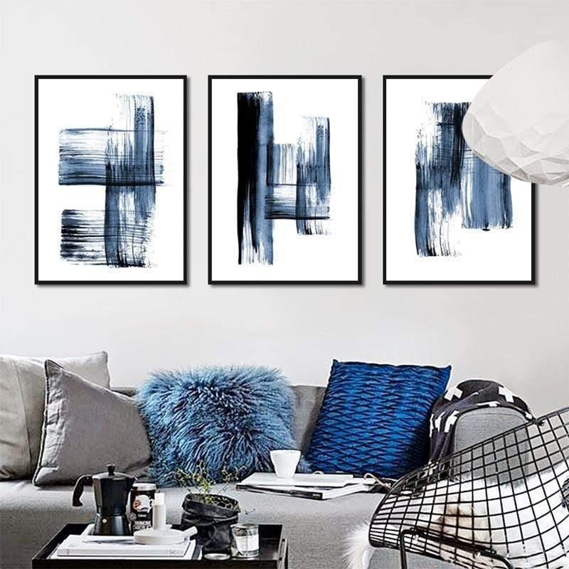 Einfaches Malen nach Zahlen Landschaftsbild Strandurlaub Poster Druck Leinwandbild Bild Heim Wandkunst Dekoration
