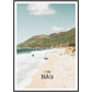 Einfaches Malen nach Zahlen Landschaftsbild Strandurlaub Poster Druck Leinwandbild Bild Heim Wandkunst Dekoration
