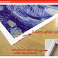 Einfaches Malen nach Zahlen Landschaftsbild Strandurlaub Poster Druck Leinwandbild Bild Heim Wandkunst Dekoration
