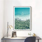 Einfaches Malen nach Zahlen Landschaftsbild Strandurlaub Poster Druck Leinwandbild Bild Heim Wandkunst Dekoration
