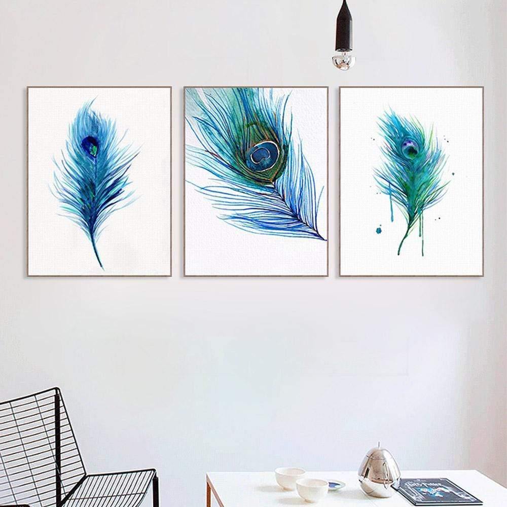 Einfaches Malen nach Zahlen Landschaftsbild Strandurlaub Poster Druck Leinwandbild Bild Heim Wandkunst Dekoration