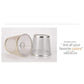Einfacher Stil Handgemachte Lampe Schirm Modern Transparenter Lampenschirm Goldene Silber Farben Lichtschirm für E14 Kronleuchter Wandleuchten