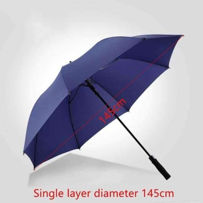Golfschirm Herren stark winddicht halbautomatischer langer Schirm großer Herren und Damen Business Schirme Herren individuelles Logo