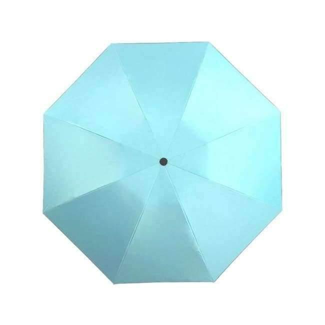 Black Cover Automatic Umbrella Inverted Fashion Color 3 Folding Sun Umbrella Inverse Umbrella Rain Women Men for Car