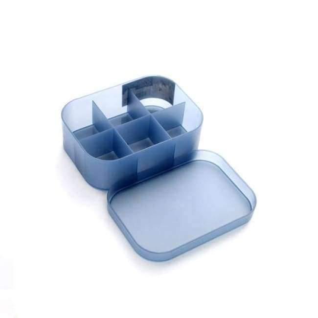 Transparente Kunststoff-Aufbewahrungsbox für Kosmetik Schmuck Kollektion Kassette Abdeckung Schmuck Aufbewahrungskoffer Home Storage Organisation