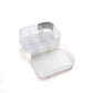 Transparente Kunststoff-Aufbewahrungsbox für Kosmetik Schmuck Kollektion Kassette Abdeckung Schmuck Aufbewahrungskoffer Home Storage Organisation