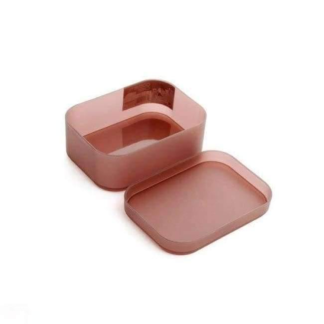 Transparente Kunststoff-Aufbewahrungsbox für Kosmetik Schmuck Kollektion Kassette Abdeckung Schmuck Aufbewahrungskoffer Home Storage Organisation