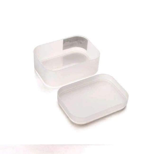 Transparente Kunststoff-Aufbewahrungsbox für Kosmetik Schmuck Kollektion Kassette Abdeckung Schmuck Aufbewahrungskoffer Home Storage Organisation