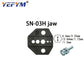 Crimping jaws SN-48B / 48BS / 02C / 2549 / 03H / 2546B / 2WF2C / 06WF / 16WF / 06, used for crimping connectors
