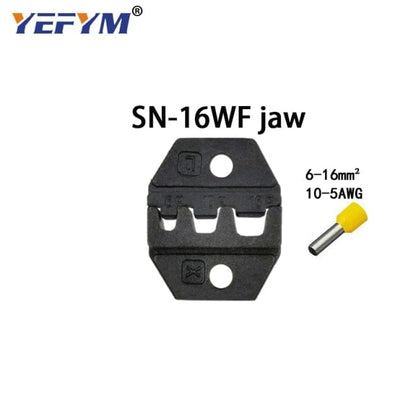 Crimping jaws SN-48B / 48BS / 02C / 2549 / 03H / 2546B / 2WF2C / 06WF / 16WF / 06, used for crimping connectors