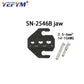 Crimping jaws SN-48B / 48BS / 02C / 2549 / 03H / 2546B / 2WF2C / 06WF / 16WF / 06, used for crimping connectors