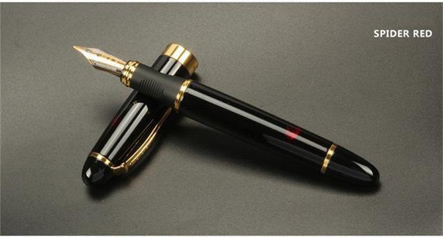 Füllfederhalter Vollmetall Goldener Clip Luxusfedern Jinhao 450 Schreibwaren Büro