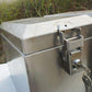 Edelstahl Schloss Seitenbox Werkzeugkoffer Schloss Tasche Teil Hardware Motorrad Aluminiumlegierung Koffer feste Schnalle DIY handgemacht