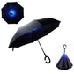 Reversed Umbrella Double Layer Inverted Multifunction Windproof Rain Hand Men's Umbrellas For Adults Long Umbrellas