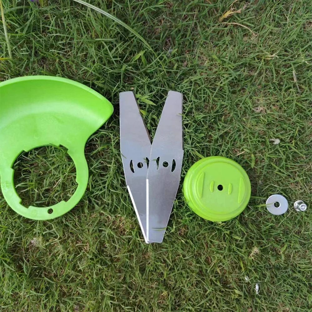Gerade Metall-Sägeblatt Elektrischer Rasenmähermesser Allgemeines Zubehör für Rasenmäher Gras Schneidkopf Metallklinge Gartenwerkzeug