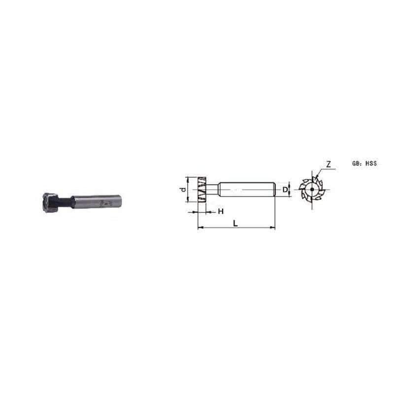 Gerade Schaft T Fräser super harter T Nutenfräser CNC-Fräsmaschine Werkzeug 10mm 12mm 14mm 16mm kostenloser Versand!