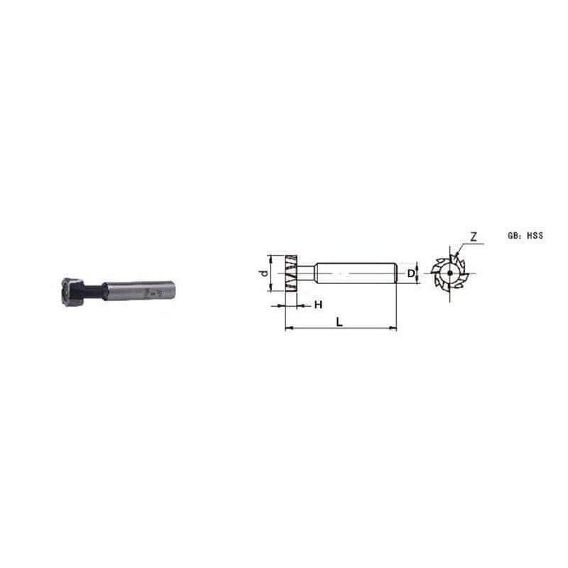 Gerade Schaft T Fräser super harter T Nutenfräser CNC-Fräsmaschine Werkzeug 10mm 12mm 14mm 16mm kostenloser Versand!