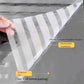 Gestreifte, frosted, elektrostatische Folienfensteraufkleber