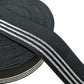 HL 40MM 1 Meter/4 Meter Hot Stamping Nylon Elastic Bands DIY Straps Clothing Bags Leggings Sewing Accessories