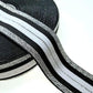 HL 40MM 1 Meter/4 Meter Hot Stamping Nylon Elastic Bands DIY Straps Clothing Bags Leggings Sewing Accessories