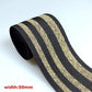 40MM/50MM 1 Meter Hot Stamping Nylon Elastic Bands DIY Webbing Clothing Bags Leggings Sewing Accessories