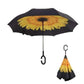 Reversed Umbrella Double Layer Inverted Multifunction Windproof Rain Hand Men's Umbrellas For Adults Long Umbrellas