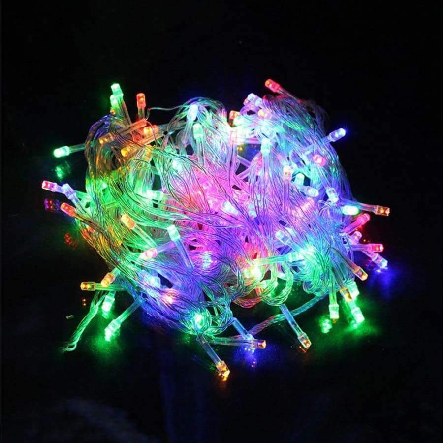 SXZM 10M 20M 30M 50M 100M LED Lichterkette Fairy light Feiertagsdeko AC220V 110V Wasserdichtes Außenlicht mit Controller
