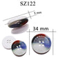 10 pieces 25 mm large matte round fashion resin buttons sewing accessories for coats suits decorative fancy button handmade 4 holes