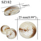 10 pieces 25 mm large matte round fashion resin buttons sewing accessories for coats suits decorative fancy button handmade 4 holes